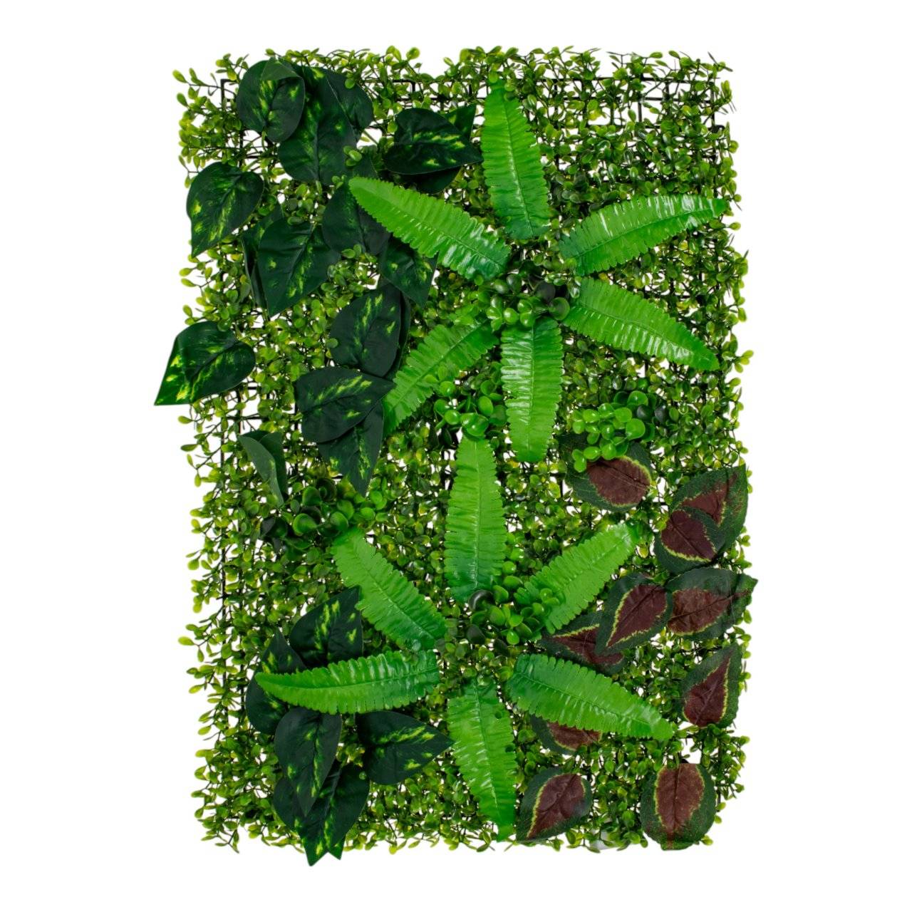 ЗЕЛЁНЫЙ КОВРИК ДЛЯ СТЕНЫ- ЗАБОРА 42×62 CM (0301-4)