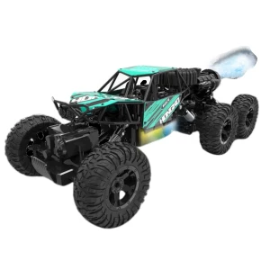 1:14 Mașină Radio-Control: cu funcție de pulverizare, lumină, USB și 6 roți (3 culori)