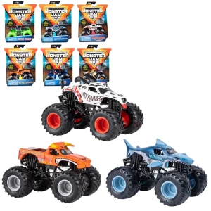 Mașinuță monster truck "Monster Jam" 1:64, în as.