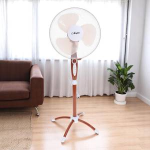 VENTILATOR DE PODEA DE CULOARE CAFENIU MAGTTEC / НАПОЛЬНЫЙ ВЕНТИЛЯТОР ВКОРИЧНЕВОМ ЦВЕТЕ MAGTTEC