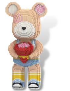 CONSTRUCTOR 3D IN FORMA DE URS  (BEARBRICKS)  / 3D КОНСТРУКТОР В ФОРМЕ МЕДВЕДЯ  (БЕАРБРИКС)