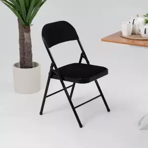 SCAUN PLIABIL DIN METAL CU ECO-PIELE / СКЛАДНОЙ МЕТАЛЛИЧЕСКИЙ СТУЛ С ЭКОКОЖЕЙ