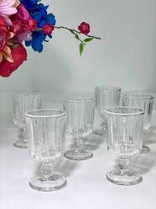 SET DE 6 PAHARE ELEGANTE, LIRMARTUR, 60 ML, STICLĂ PREMIUM / НАБОР ИЗ 6 ЭЛЕГАНТНЫХ РЮМОК, LIRMARTUR, 60 МЛ, ПРЕМИУМ-СТЕКЛО (M15-56)