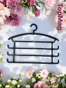 UMERATOR PENTRU PANTALONI CU CARLIG ROTATIV (4 NIVELURI) / ВЕШАЛКА ДЛЯ БРЮК С ВРАЩАЮЩИМСЯ КРЮЧКОМ (4 УРОВНЯ) (05211)