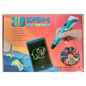 STILOU 3D PEN GENERATIA A 6-A CU  TABLETA INTERACTIVA / 3D-ручка шестого поколения с интерактивным планшетом
