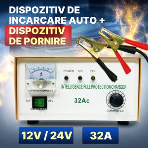 DISPOZITIV DE INCARCARE AUTO + DISPOZITIV DE PORNIRE / ЗАРЯДНОЕ УСТРОЙСТВО АВТОМОБИЛЯ + ПУСКОВОЕ УСТРОЙСТВО