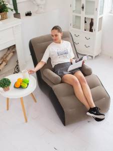 FOTOLIU GONFLABIL DE RELAXARE + POMPA MANUALA / НАДУВНОЕ КРЕСЛО ДЛЯ ОТДЫХА + РУЧНОЙ НАСОС (83002)