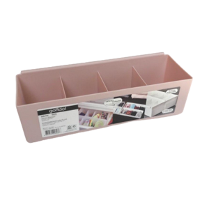 ORGANIZATOR UNIVERSAL CU 4 COMPARTIMENTE ROZ / УНИВЕРСАЛЬНЫЙ ЛОТКОВЫЙ ОРГАНАЙЗЕР 4 В 1 РОЗОВЫЙ (G626)