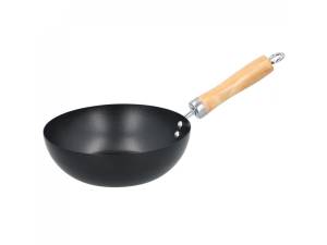 TIGAIE WOK CU MANER DIN LEMN D20 X 6 CM ALPINA / СКОВОРОДА WOK С ДЕРЕВЯННОЙ РУЧКОЙ D20 X 6 CM ALPINA (13056)