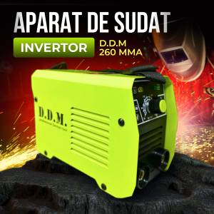 APARAT DE SUDAT INVERTOR D.D.M  260 MMA / ИНВЕРТОРНЫЙ СВАРОЧНЫЙ АППАРАТ Д.Д.М.260 ММА