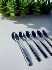 SET LINGURITE PENTRU DESERT DIN OTEL INOXIDABIL, 6 BUC / НАБОР ДЕСЕРТНЫХ ЛОЖЕК ИЗ НЕРЖАВЕЮЩЕЙ СТАЛИ, 6 ШТ (M13-348)