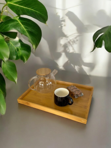 PLATOU DREPTUNGHIULAR DIN BAMBUC 26x37 CM / ПРЯМОУГОЛЬНОЕ ПЛАТО ИЗ БАМБУКА 26x37 СМ (M17-173)