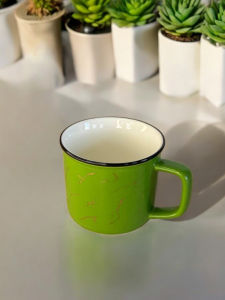 CANA ELEGANTA DIN CERAMICA «MARMURA» / СТИЛЬНАЯ КЕРАМИЧЕСКАЯ КРУЖКА «МРАМОР»