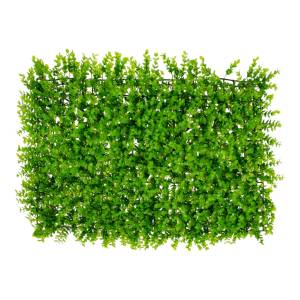 PLACA DECORATIVA CU FRUNZE ARTIFICIALE PENTRU INTERIOR SI EXTERIOR 42×62 CM / ПЛАСТИНА ДЛЯ ДЕКОРА С ИСКУССТВЕННОЙ ЛИСТВОЙ 42×62 CM (0301-2)