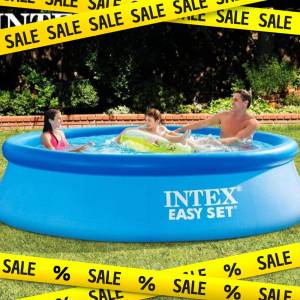 INITEX LINER PISCINA GONFLABILA EASY SET 305 x76 CM BAZIN / INITEX LINER НАДУВНОЙ БАССЕЙН EASY SET 305 x 76 СМ