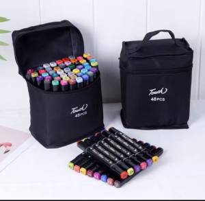 SET CARIOCI 48 CULORI / НАБОР ИЗ 48 ЦВЕТНЫХ ФЛОМАСТЕРОВ