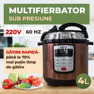 MULTIFIERBATOR SUB PRESIUNE UNDA / МУЛЬТИВАРКА ПОД ДАВЛЕНИЕМ UNDA