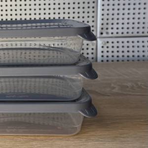 CASEROLA SET 3buc 0,6L / КОНТЕЙНЕР НАБОР 3штук 0,6Л (TR-34-K103376)
