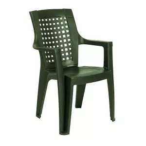 SCAUN PLASTIC EMA VERDE / ПЛАСТИКОВЫЙ СТУЛ EMA ЗЕЛЁНЫЙ (7030V)