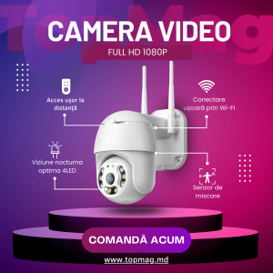 CAMERA VIDEO WIFI IP66/ВИДЕОКАМЕРА WIFI IP66