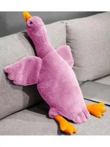 JUCARIE MOALE GISCA 120cm (ROZ) / МЯГКАЯ ИГРУШКА ГУСЬ 120см (РОЗОВЫЙ)