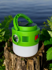 LAMPA PORTABILA CU PANOU SOLAR / ПОРТАТИВНАЯ ЛАМПА С СОЛНЕЧНОЙ ПАНЕЛЬЮ (GH-1866)