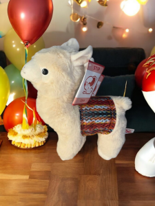 JUCARIE DE PLUS 30 CM «ALPACA ROZA» / МЯГКАЯ ИГРУШКА 30 СМ «АЛЬПАКА ROZA» (089)