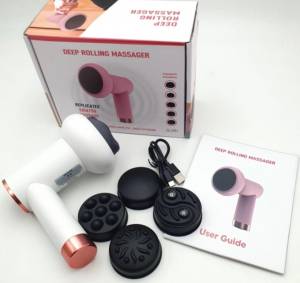 MASAJOR ANTICELULITIC CU ACUMULATOR  5 DUZE / АНТИЦЕЛЛЮЛИТНЫЙ МАССАЖЕР С АККУМУЛЯТОРОМ 5 НАСАДОК