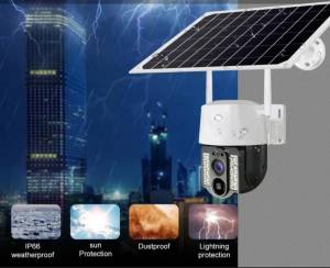 CAMERA SUPRAVEGHERE VIDEO CU  PANOU SOLAR SI CARTELA SIM 4G/КАМЕРА ВИДЕОНАБЛЮДЕНИЯ С СОЛНЕЧНОЙ ПАНЕЛЬЮ И 4G SIM-КАРТОЙ