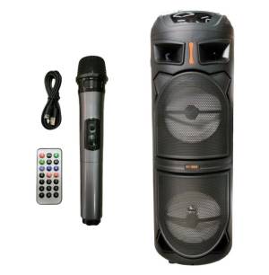 BOXA PORTABILA CU MICROFON SI   TELECOMANDA / ПОРТАТИВНЫЙ ДИНАМИК С МИКРОФОНОМ И УДАЛЕННЫЙ