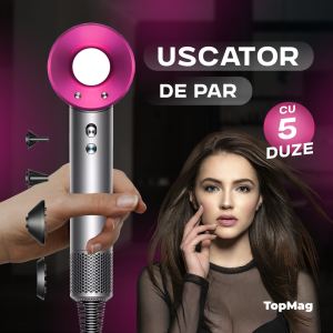 USCATOR DE PAR CU 5 DUZE/ФЕН С 5 НАСАДКАМИ