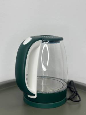 FIERBATOR ELECTRIC BOMA / Электрический стеклянный чайник с синим светом