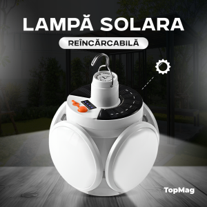 LAMPĂ SOLARA REÎNCĂRCABILĂ/АККУМУЛЯТОРНАЯ СОЛНЕЧНАЯ ЛАМПА