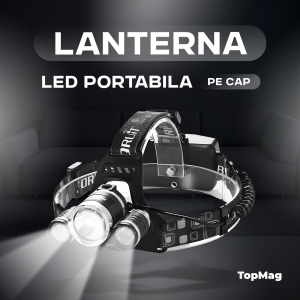 LANTERNA PORTABILA PE CAP / ПОРТАТИВНЫЙ ФОНАРИК