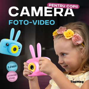 CAMERA FOTO-VIDEO PENTRU  COPII /Детский фотоаппарат Зайка