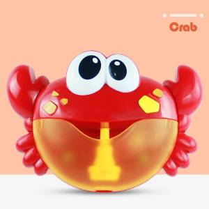Jucărie de baie pentru copii, crab amuzant cu bule/Детская игрушка для ванны, забавный краб-пузырь.