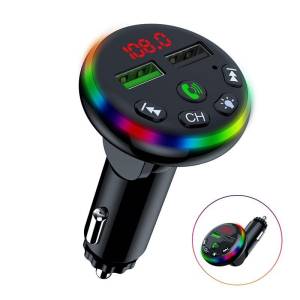 Transmițător modulator FM auto F9/Автомобильный FM-передатчик F9