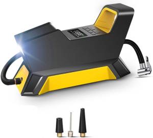 Pompă pentru anvelope auto CARSUN 100 W 150 PSL/Автомобильный шиномонтажный насос CARSUN 100 W 150 PSL