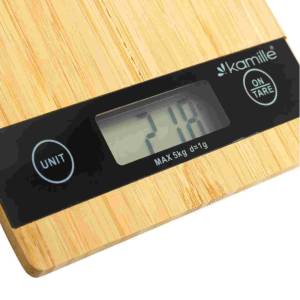 Cântare electronice precise de uz casnic Matarix MX-406 Wood /Matarix MX-406 Деревянные точные бытовые электронные весы