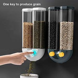 Dozator pentru boabe de produse în vrac cu dozator, capacitate de până la 2 kg/Зернодозатор сыпучих продуктов с дозатором, емкостью до 2 кг.
