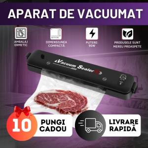 APARAT DE VACUMAT PRODUSE  NEGRU / Вакуумный упаковщик пищевых продуктов