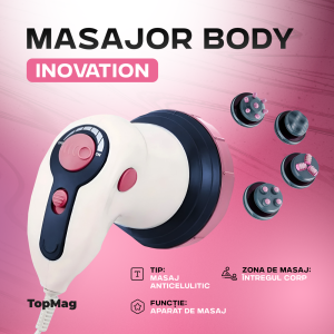 Masajor anticelulitic universal pentru tot corpul Body Inovation MA-118/Массажер MA-118