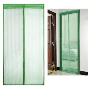 PLASA ANTITANTARI CU LIPICI MAGIC MESH DE CULOAREA VERDE / ПРОТИВОМОСКИТНАЯ СЕТКА С ЛЕПУЧКОЙ MAGIC MESH В ЗЕЛЁНОМ ЦВЕТЕ (S143-74)