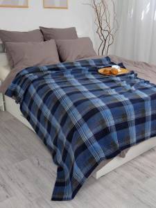PATURA COZY 150 X 200 CM (ALBASTRU) / УЮТНОЕ ОДЕЯЛО 150 Х 200 СМ (СИНИЙ)