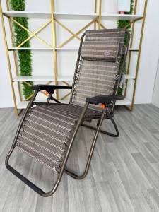 SEZLONG PLIABIL 180 CM IN CULOAREA CAFENIE / СКЛАДНОЕ ШЕЗЛОНГ 180 СМ В КОРИЧНЕВОМ ЦВЕТЕ (002)