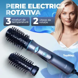 PERIE ELECTRICA ROTATIVA / ЭЛЕКТРИЧЕСКАЯ ВРАЩАЮЩАЯСЯ ФЕН-ЩЁТКА RAF (R.O430)