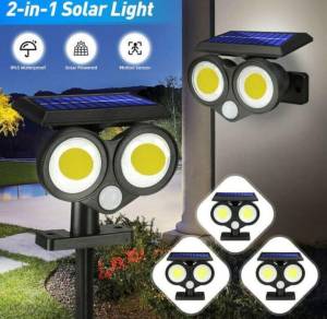 LAMPA PENTRU EXTERIOR CU PANOU SOLAR, SENSOR DE MISCARE REZISTENTA LA APA / ЛАМПА ДЛЯ НАРУЖНОГО ИСПОЛЬЗОВАНИЯ С СОЛНЕЧНОЙ ПАНЕЛЬЮ, ДАТЧИКОМ ДВИЖЕНИЯ, ВОДОСТОЙКАЯ