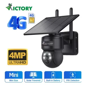 CAMERA DE SUPRAVEGHERE MINI PTZ CU PANOU SOLAR / МИНИ PTZ КАМЕРА ВИДЕОНАБЛЮДЕНИЯ С СОЛНЕЧНОЙ ПАНЕЛЬЮ (ST-S517C-4M-4G)