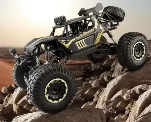 MASINA CU TELECOMANDĂ ROCK CRAWLER 4WD – BLACK GOLD / МАШИНА НА РАДИОУПРАВЛЕНИИ ROCK CRAWLER 4WD – ЧЁРНО-ЗОЛОТАЯ (2028)