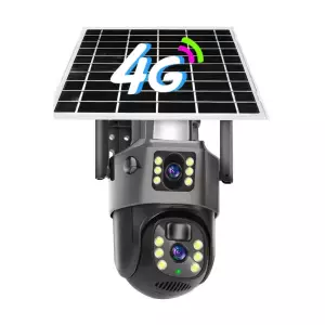 CAMERA DE SUPRAVEGHERE EXTERIOARA INTELIGENTACU PANOU SOLAR / УМНАЯ УЛИЧНАЯ КАМЕРА НАБЛЮДЕНИЯ С СОЛНЕЧНОЙ ПАНЕЛЬЮ (TP15)